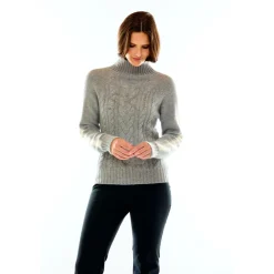 M. MILLER Elle Crystal Stripe Sweater