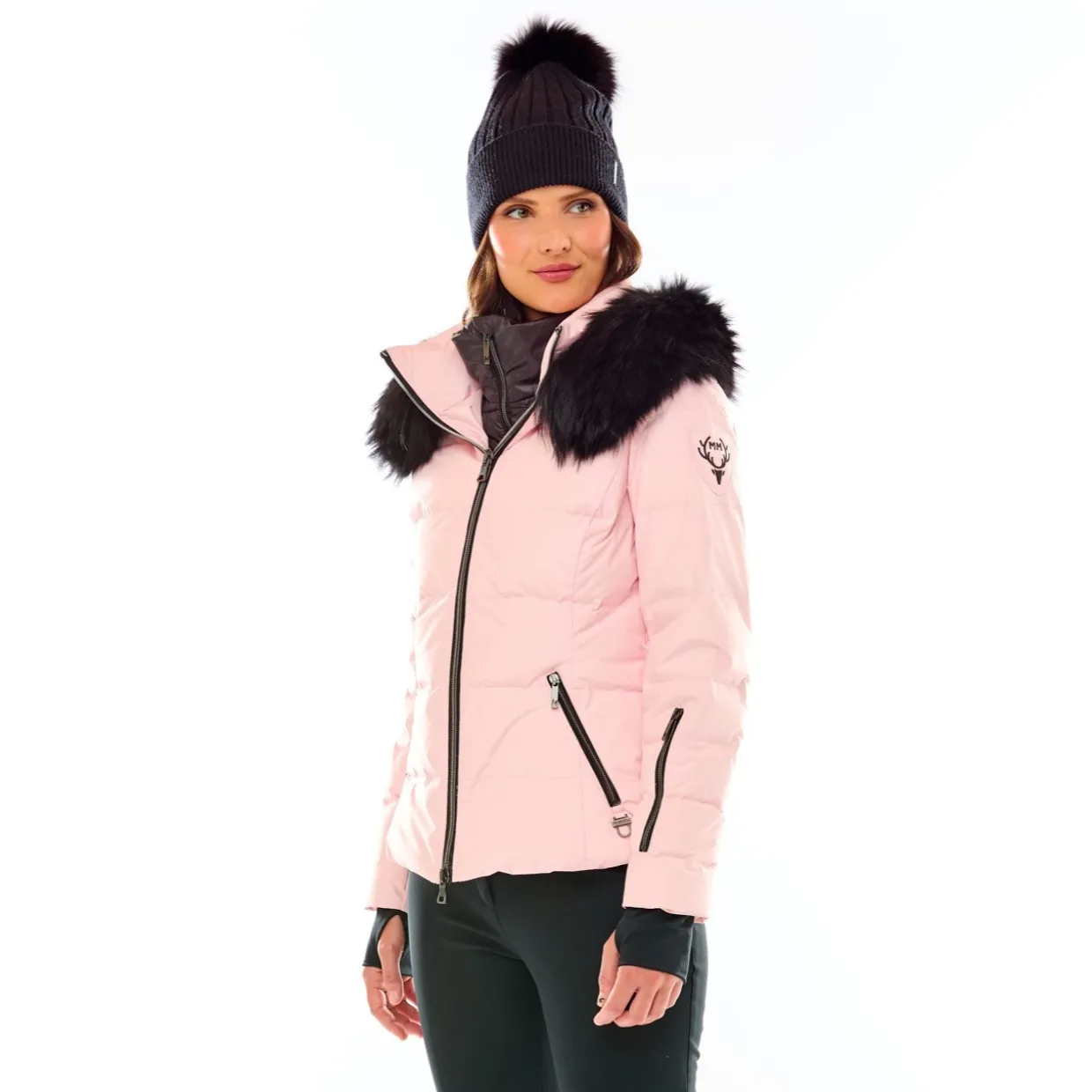 M. MILLER Kloe Down Jacket Black Finn