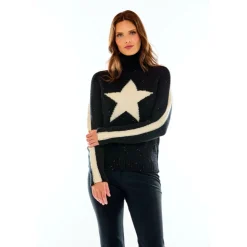 M. MILLER Star Fire Turtleneck