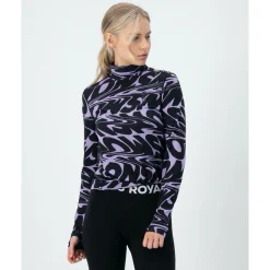 Mons Royale Women's Cascade Merino Flex 200 Mock Neck LS Shirt