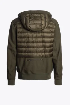 Parajumpers Mens Buck Fleece Nylon Hooded Jacket