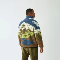 Picture Organic Clothing Mens Hafdals Zip Fleece