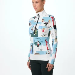 Toni Sailer Womens Wieka Print Midlayer