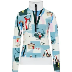 Toni Sailer Womens Wieka Print Midlayer